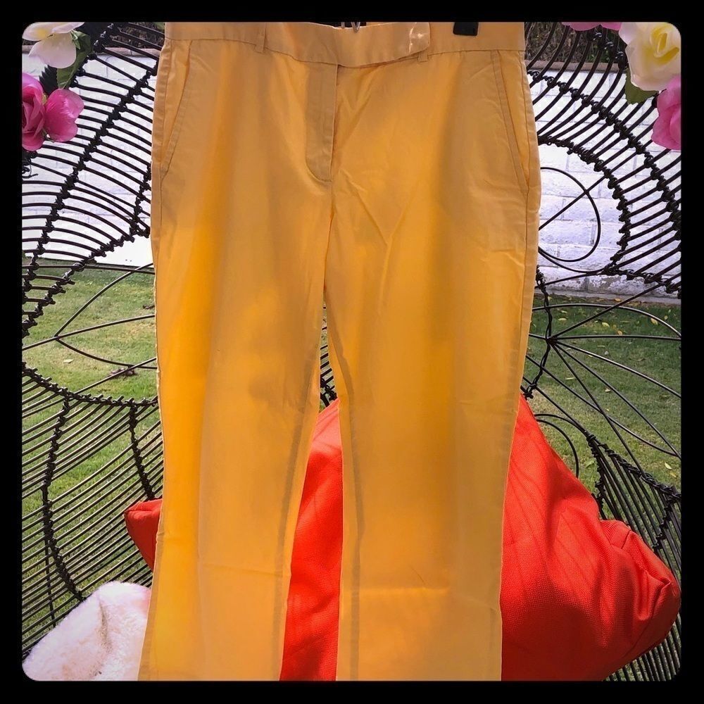 Moda Internacional Yellow pants.Sz 8